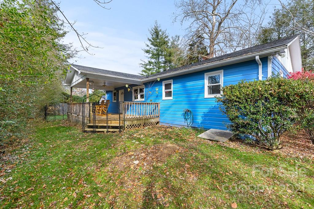 14 Browning Road Waynesville, NC 28786 - Photo 23 of 26 a view of a house with a yard