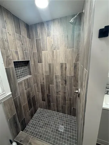 a view of a bathroom