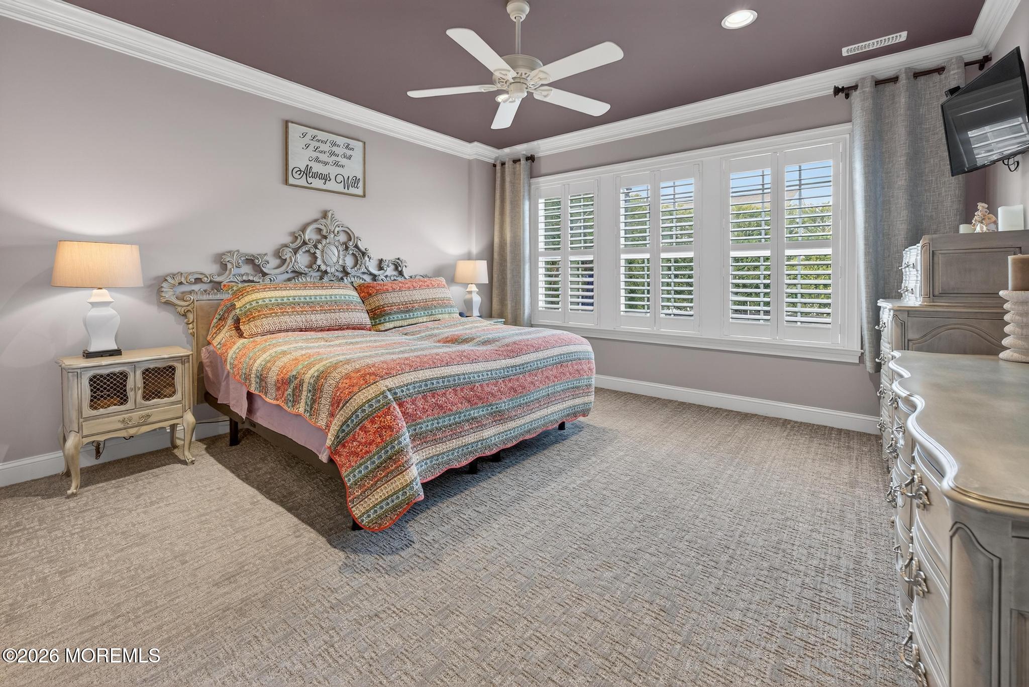 35 Addlestone Lane Manchester Township, NJ 08759 - Photo 19 of 44 a spacious bedroom with a bed and a large window