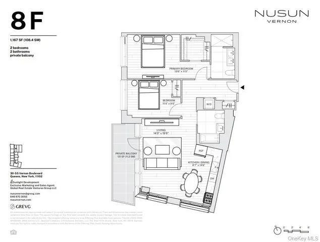 $1,727,955 | 30-55 Vernon Boulevard, Unit 8F | Astoria