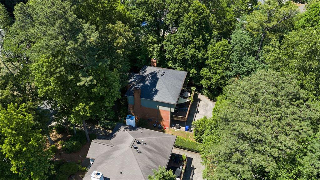 795 North Parkwood Road Decatur, GA 30030 - Photo 49 of 50 an aerial view of a house with a yard