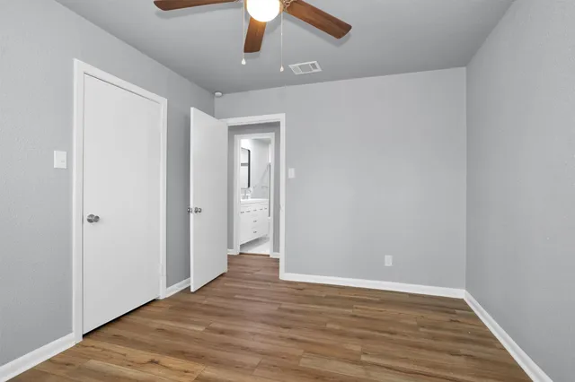 wooden floor in an empty room