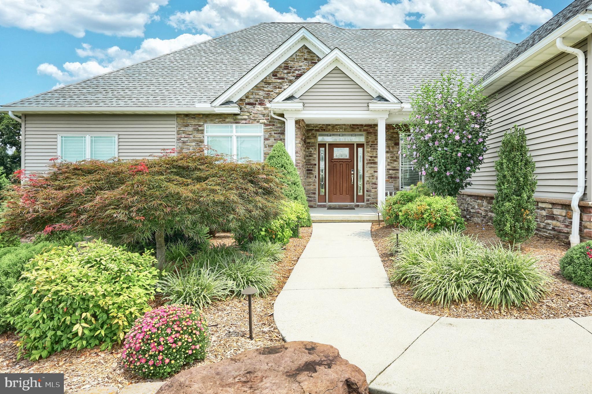 172 Fawn Hill Road Hanover, PA 17331 - Photo 13 of 71 a front view of a house with a garden