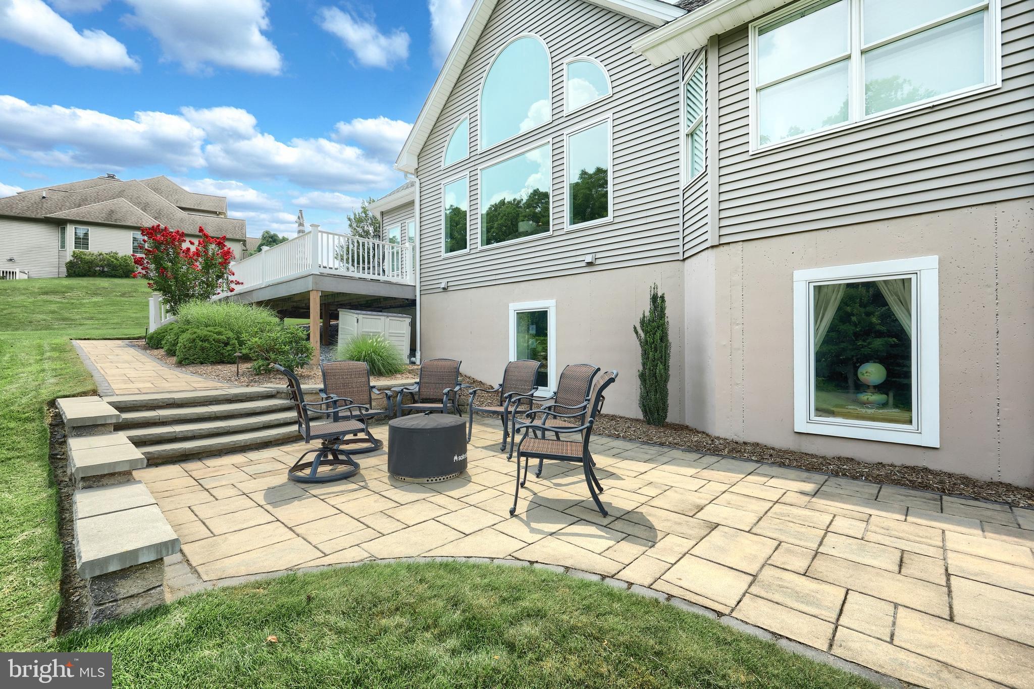 172 Fawn Hill Road Hanover, PA 17331 - Photo 15 of 71 a view of a patio with table and chairs and potted plants