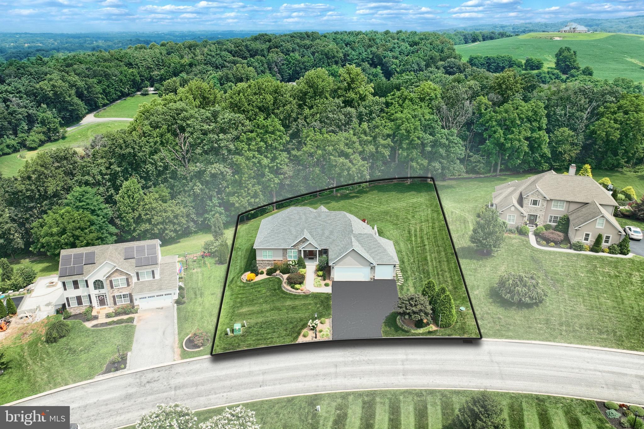 172 Fawn Hill Road Hanover, PA 17331 - Photo 27 of 71 an aerial view of a house with a yard