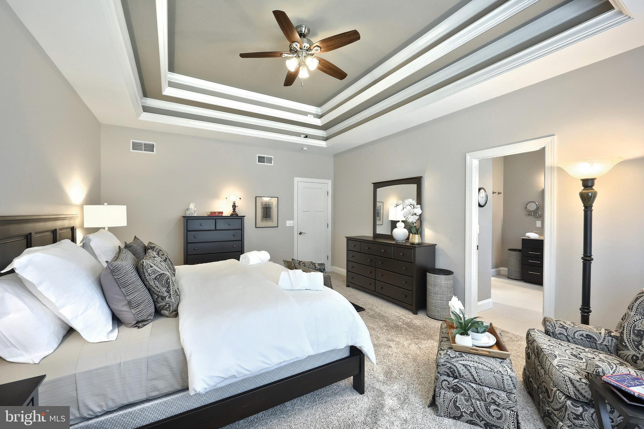 172 Fawn Hill Road Hanover, PA 17331 - Photo 50 of 71 a bedroom with a bed and ceiling fan