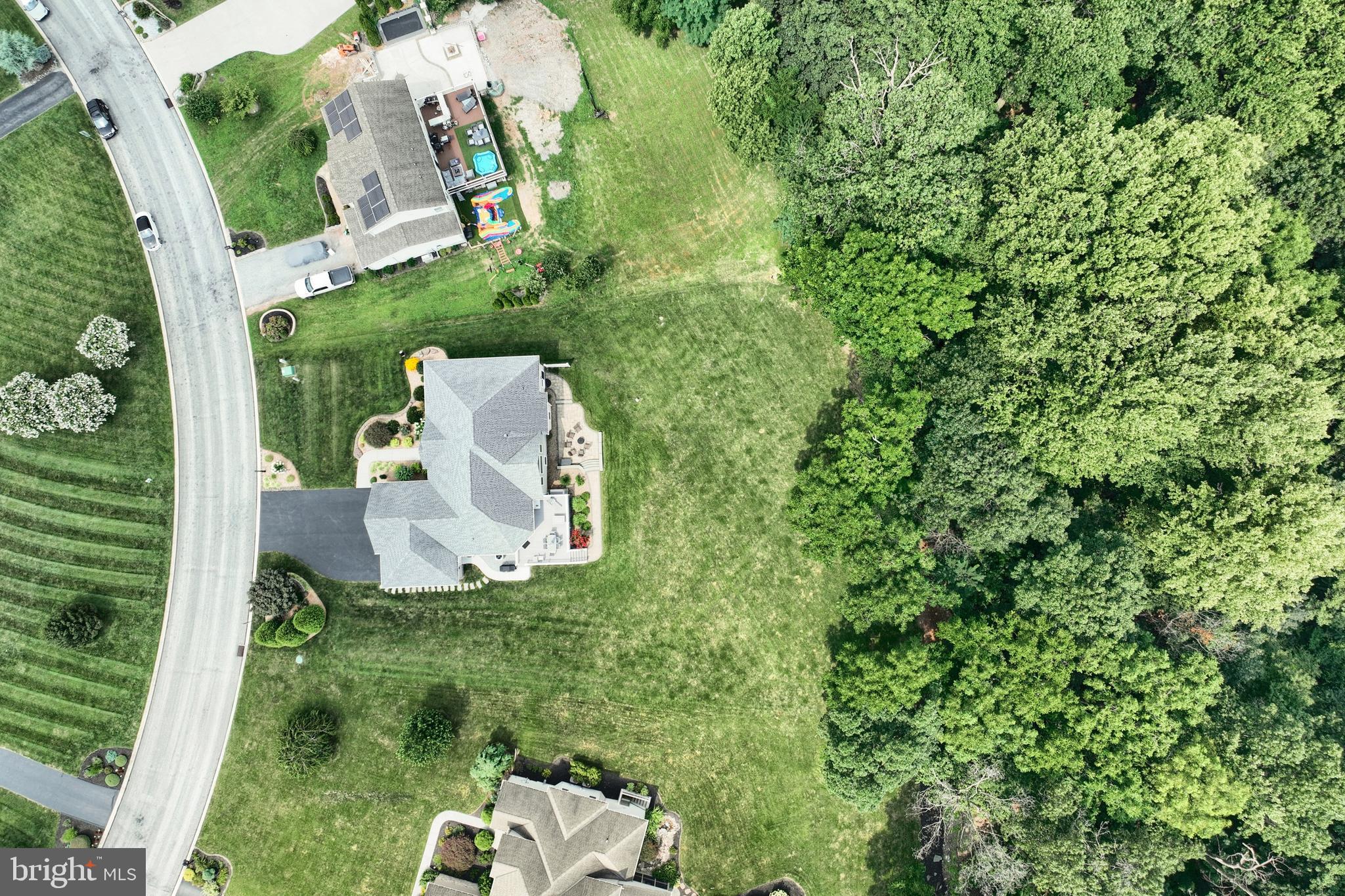 172 Fawn Hill Road Hanover, PA 17331 - Photo 8 of 71 an aerial view of a house with a yard and fountain