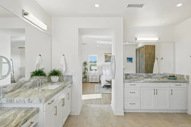 a view of a swimming pool and lounge chair