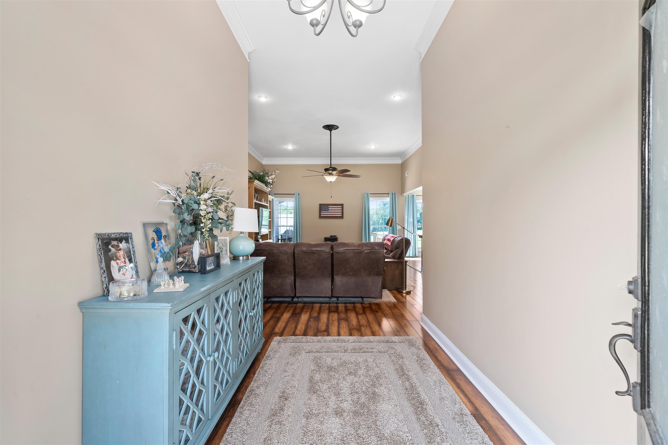 2570 Gunn Road Adams, TN 37010 - Photo 5 of 27 a view of a room with wooden floor