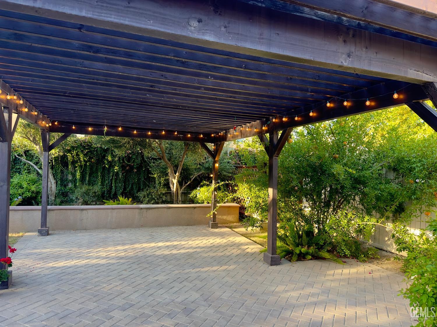 Undisclosed Address Bakersfield, CA 93311 - Photo 33 of 48 a view of patio with wooden floor