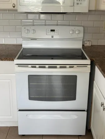 a close view of stove