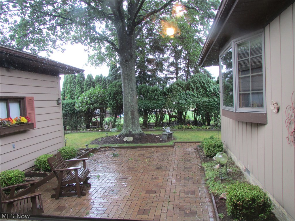 1398 Orchardview Road Independence, OH 44131 - Photo 14 of 21 Brick Paver Patio off Family Room & Garage