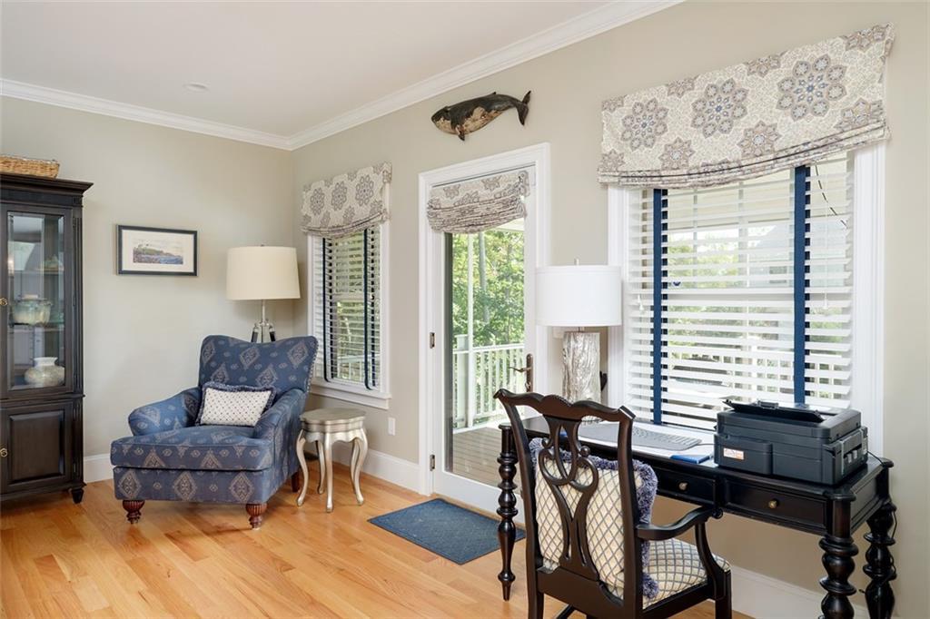131 Shore Road Cape Neddick, ME 03902 - Photo 15 of 35 The living room is next to the...