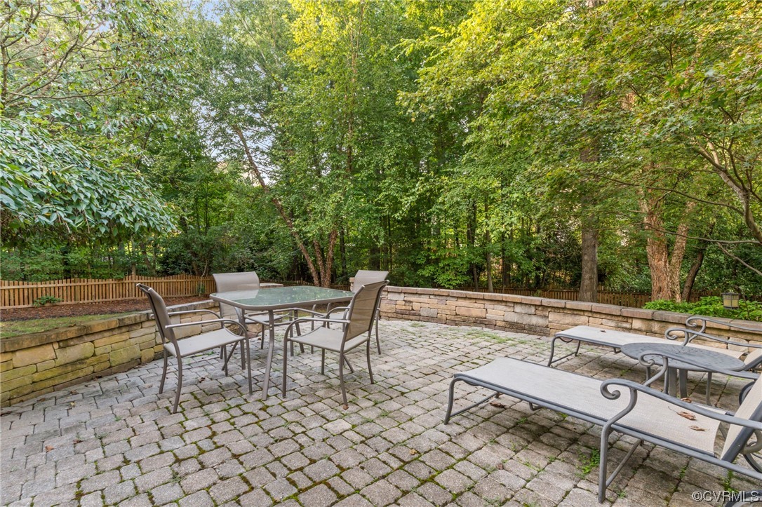 13206 Tipple Point Road Midlothian, VA 23114 - Photo 43 of 50 a view of backyard with furniture and trees
