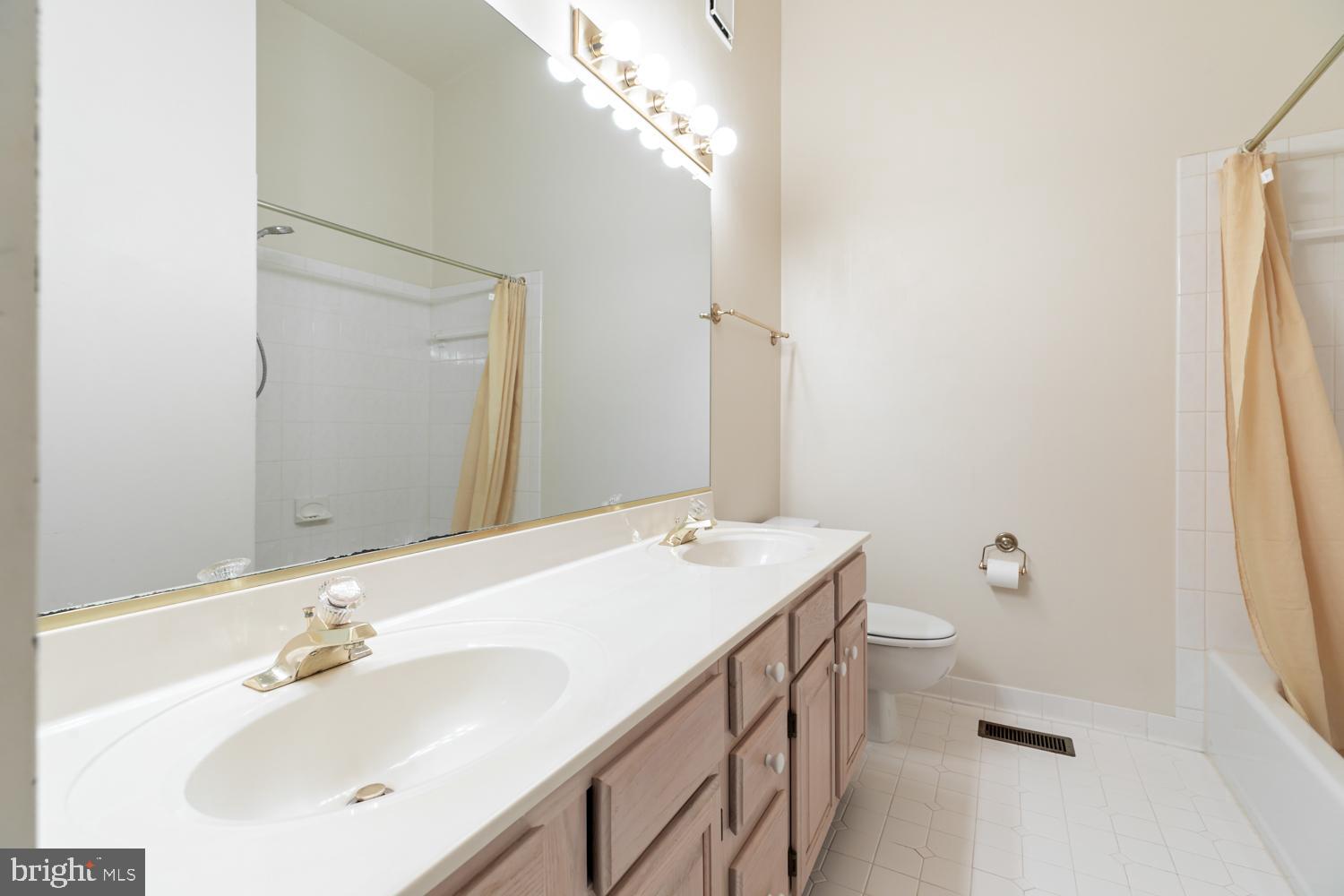 8165 Madrillon Court Vienna, VA 22182 - Photo 23 of 33 a bathroom with a sink toilet and mirror