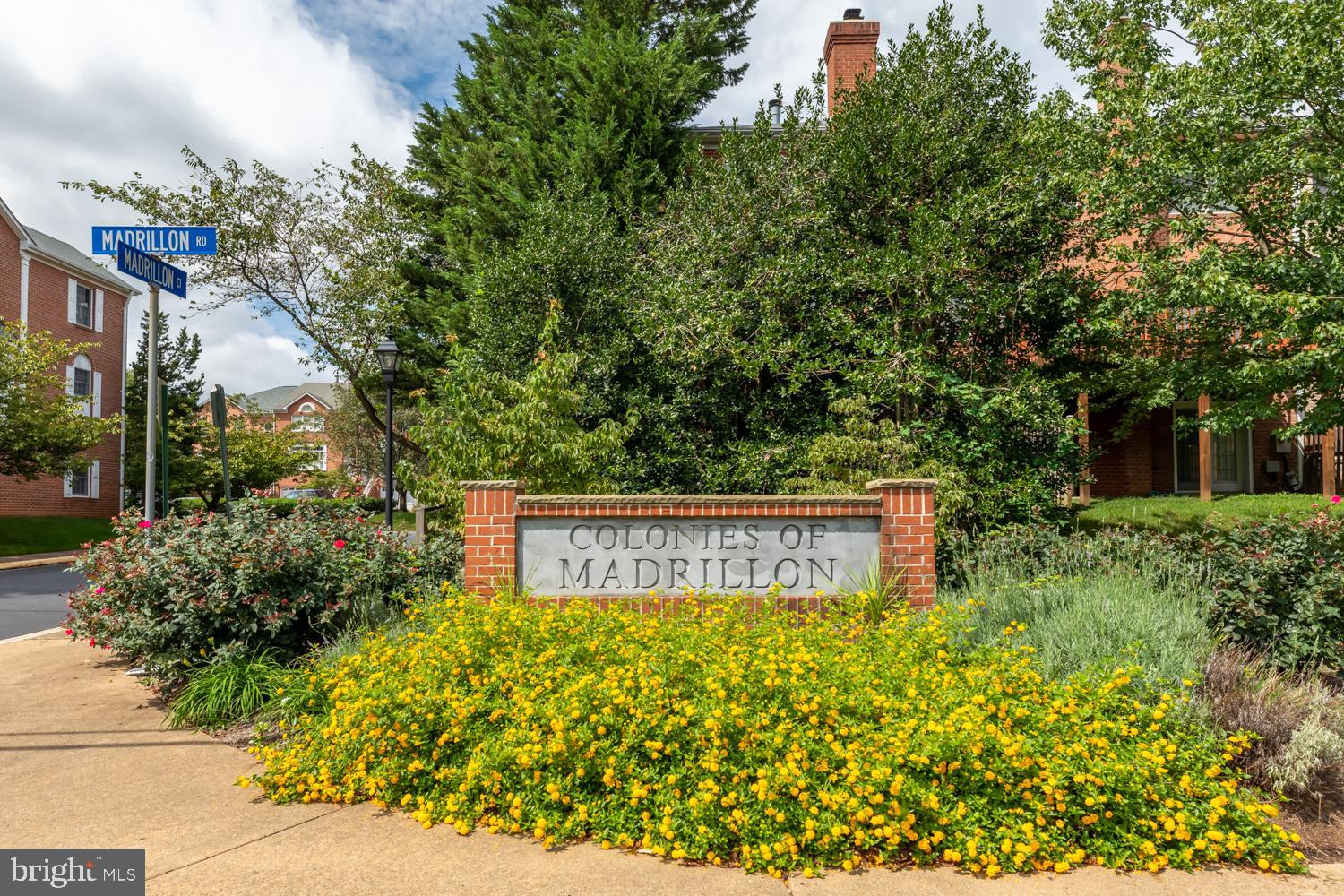 8165 Madrillon Court Vienna, VA 22182 - Photo 33 of 33 a sign on the side of a building