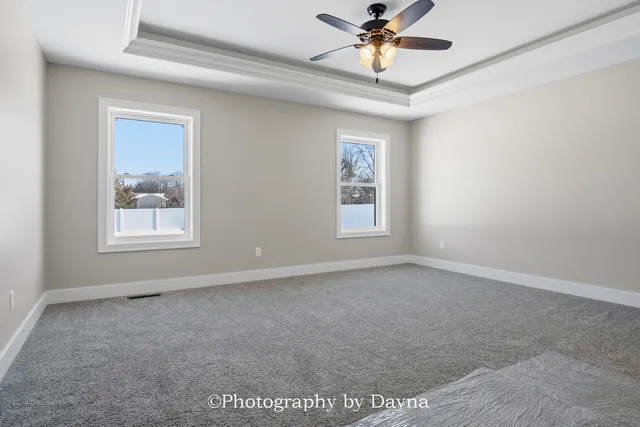 a bathroom with a sink vanity and a mirror