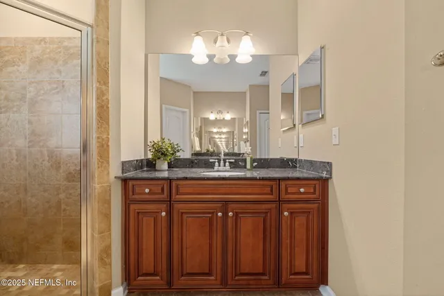 a view of swimming pool with a yard