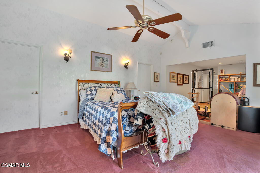 1278 Rambling Road Simi Valley, CA 93065 - Photo 19 of 76 a bed room with a bed and a chair