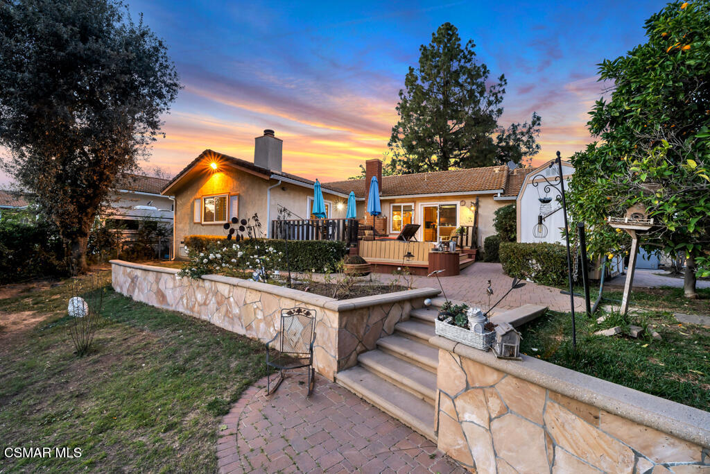 1278 Rambling Road Simi Valley, CA 93065 - Photo 50 of 76 a view of a house with a yard