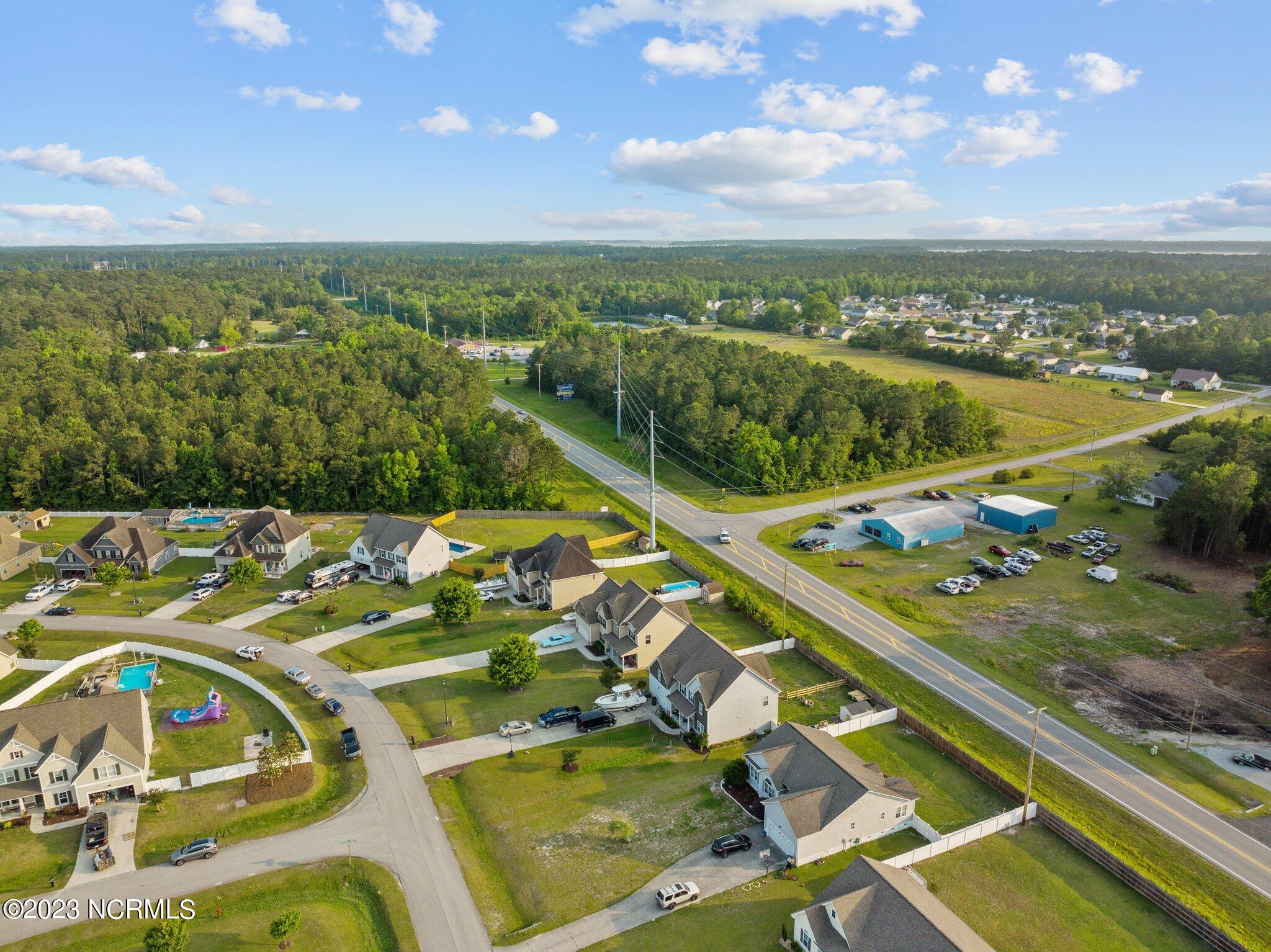 301 Echo Ridge Road Swansboro, NC 28584 - Photo 44 of 48 Aeriel view