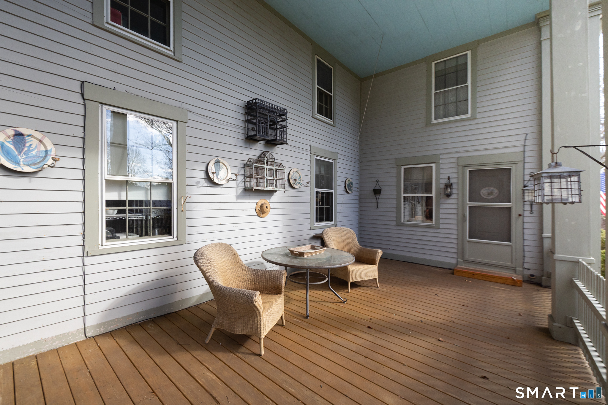 58 Good Hill Road Woodbury, CT 06798 - Photo 36 of 40 Front Porch with new wood flooring.