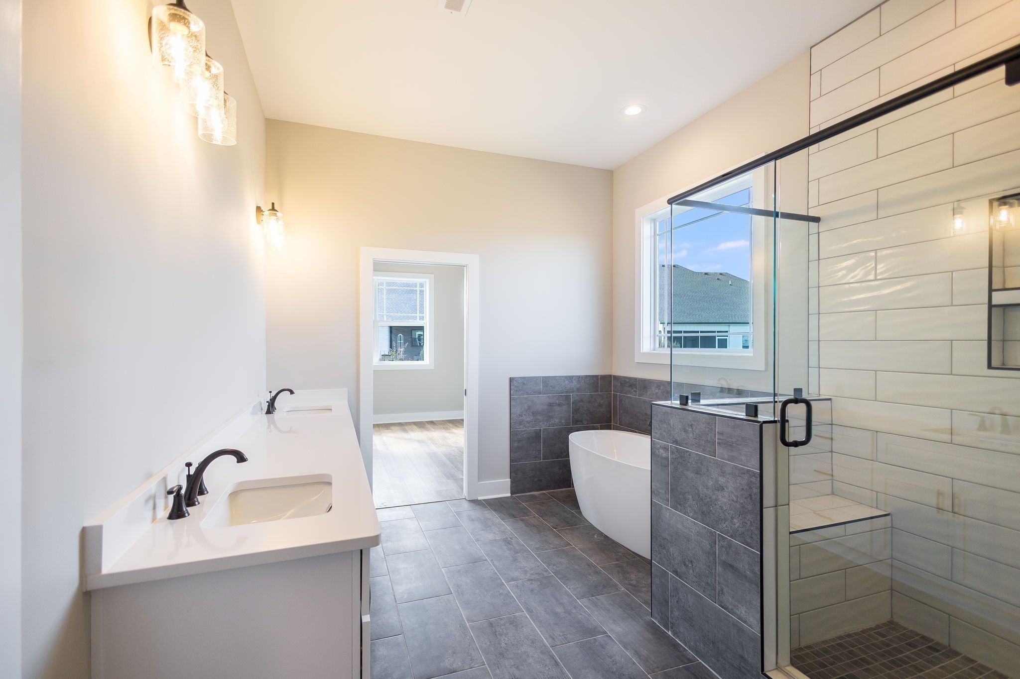 5708 Mullendore Court Murfreesboro, TN 37127 - Photo 24 of 47 a bathroom with a sink and mirror