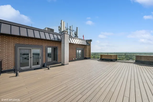 a view of a house with wooden floor