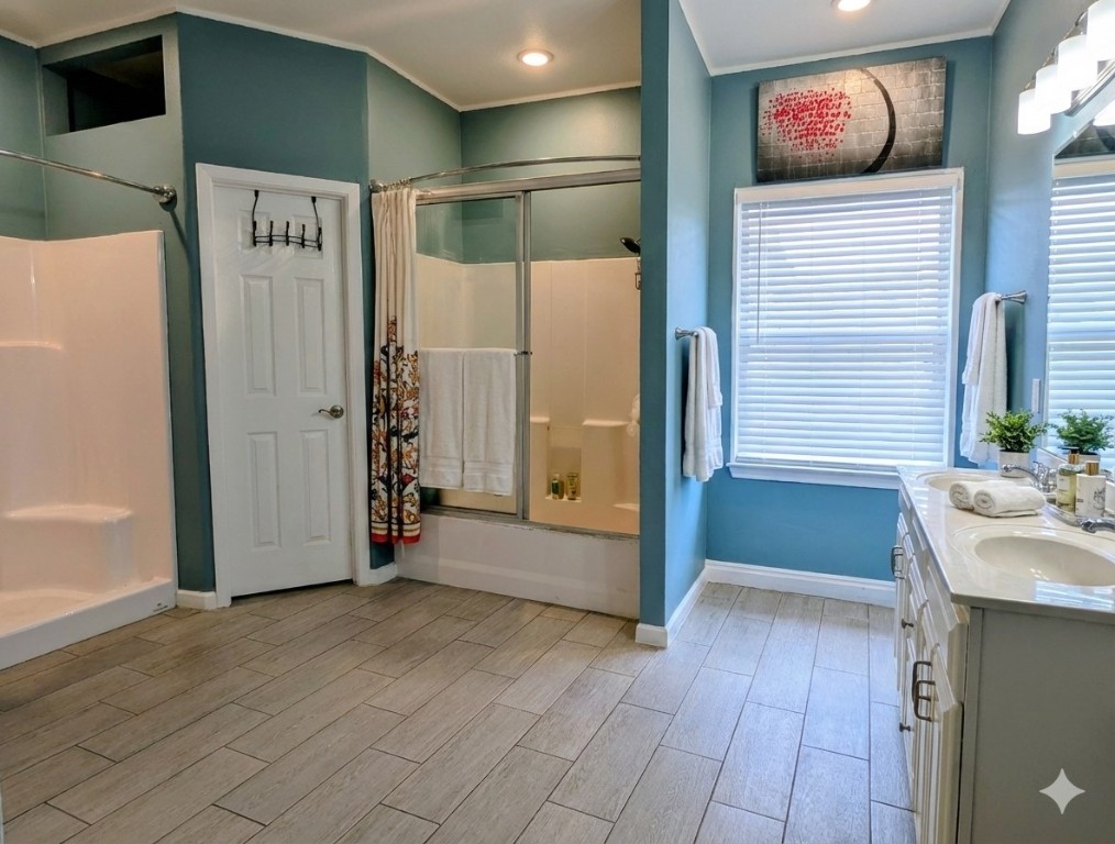 5 Anderson Crossing Cedar Park, TX 78613 - Photo 19 of 25 a view of an empty room with a bathroom