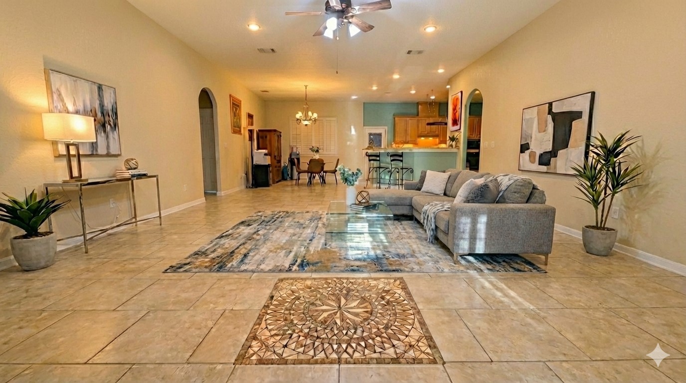 5 Anderson Crossing Cedar Park, TX 78613 - Photo 8 of 25 a living room with furniture and a rug