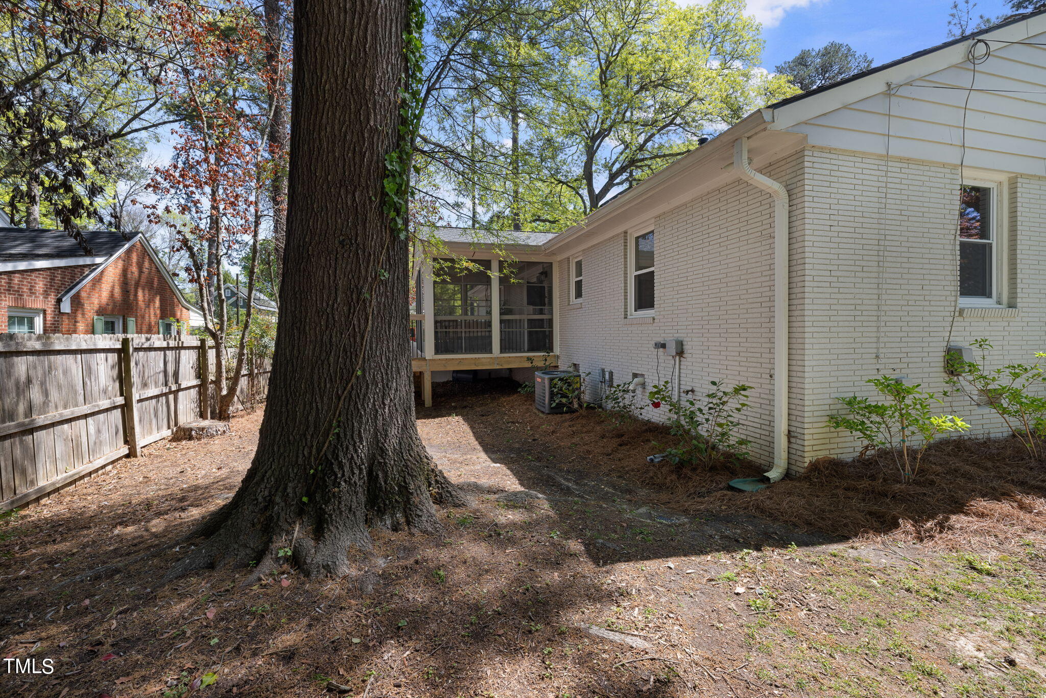 3300 Hall Place Raleigh, NC 27607 - Photo 34 of 40 Fenced-In Backyard