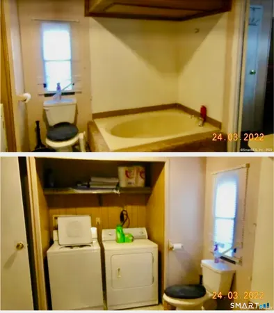 a bathroom with a sink and toilet