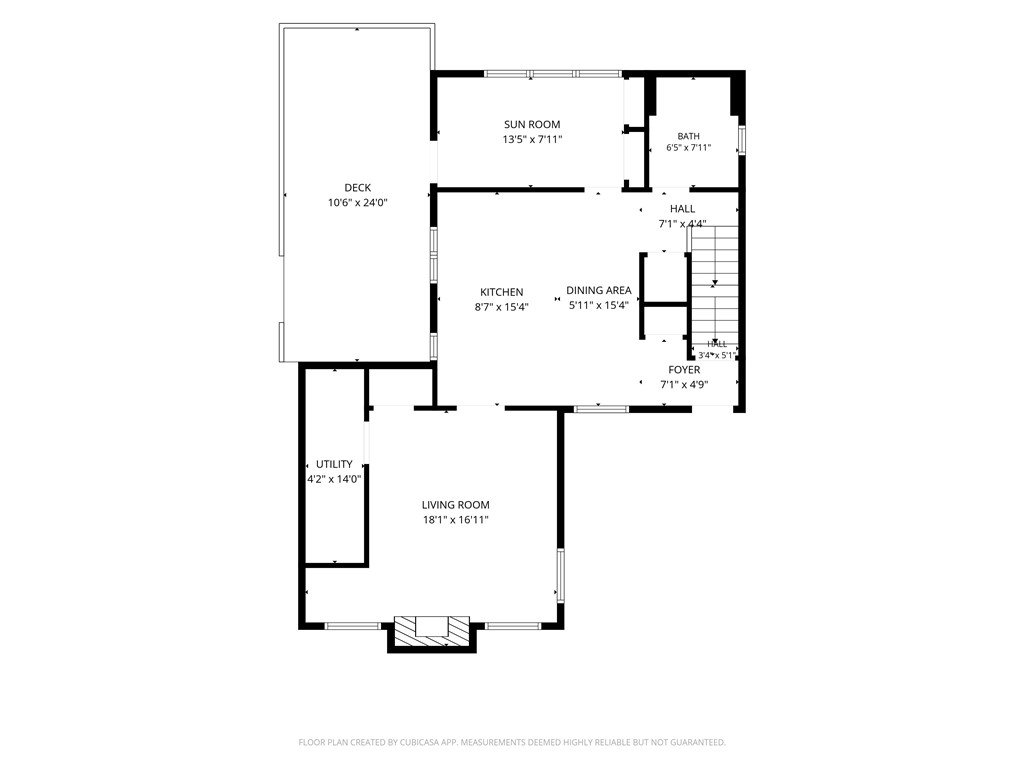 374 Lake Road Webster, NY 14580 - Photo 43 of 44 FLOOR PLAN OF MAIN LEVEL