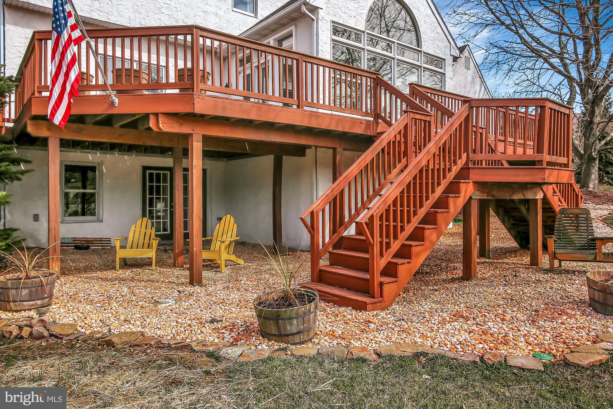 603 Aberdeen Road Kennett Square, PA 19348 - Photo 28 of 32 Additional Seating area beneath Deck area