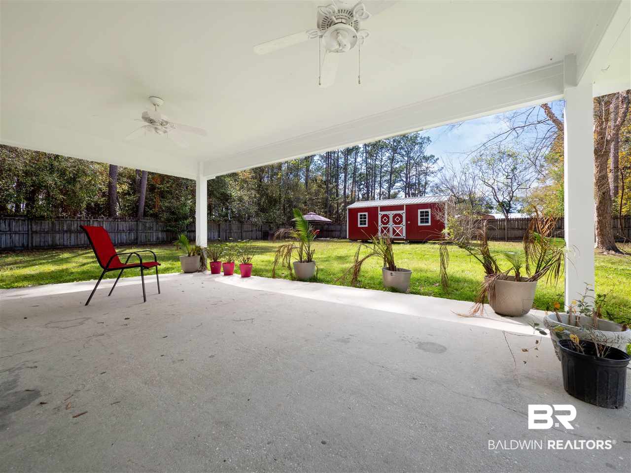 10053 Pineview Drive West Foley, AL 36535 - Photo 16 of 19 COVERED PATIO