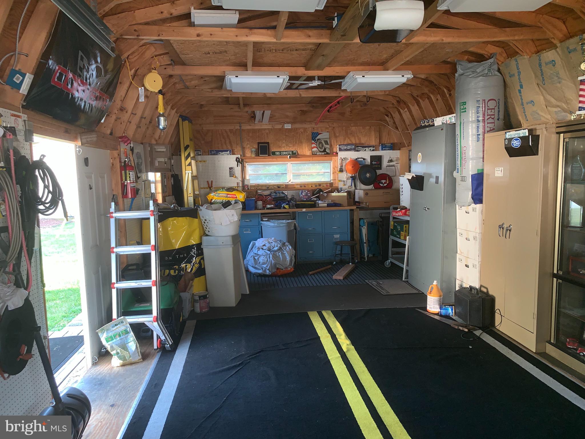 523 Faraday Road Hockessin, DE 19707 - Photo 51 of 53 Detached Garage Space w/ workshop area