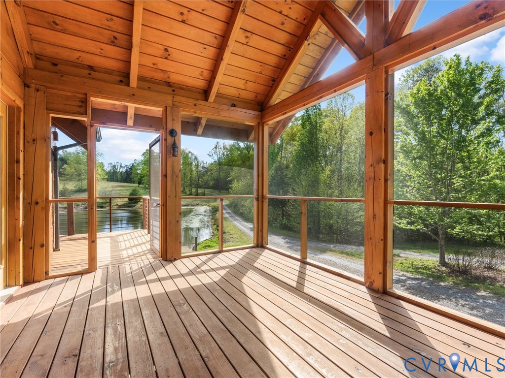 663 Covered Bridge Road Kents Store, VA 23084 - Photo 17 of 82 Screen Porch