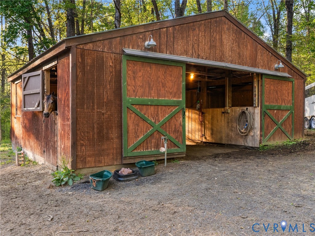 663 Covered Bridge Road Kents Store, VA 23084 - Photo 75 of 82 4 Stall Barn