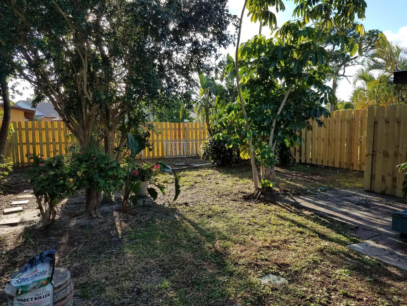 2465 Southridge Road Delray Beach, FL 33444 - Photo 24 of 30 Fenced Backyard