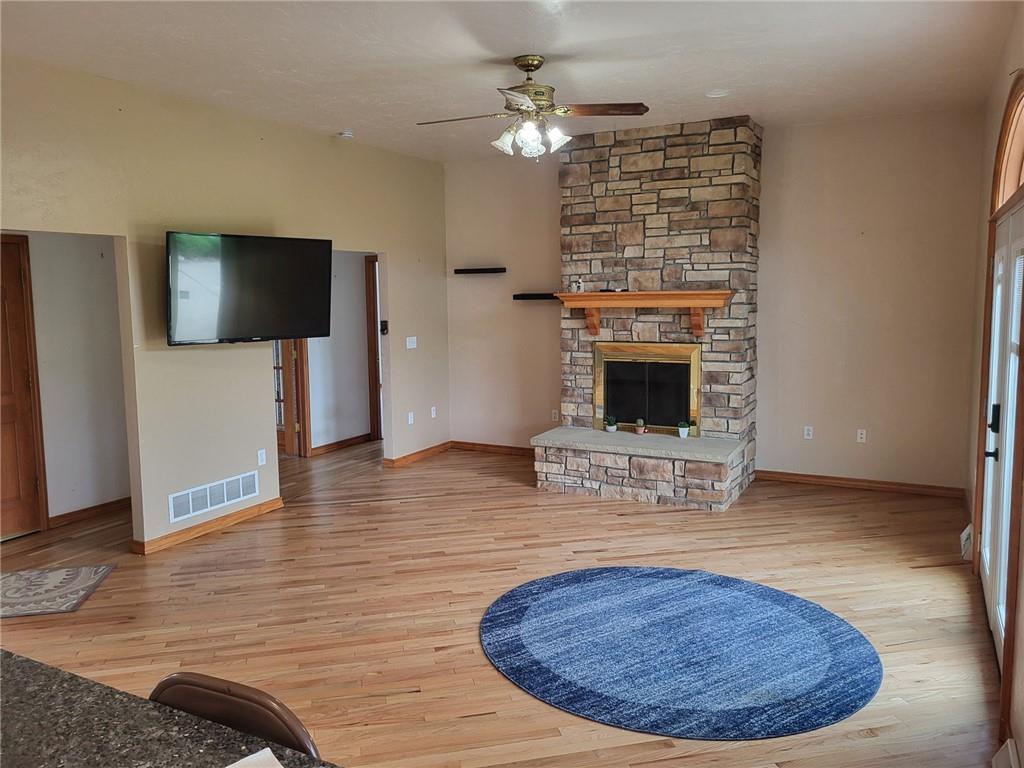 56 Lanik Road Bentleyville, PA 15314 - Photo 21 of 50 a living room with furniture and a fireplace