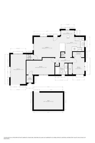 a picture of a bench in middle of the outside