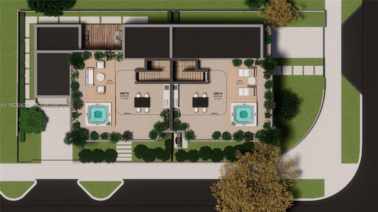 984 Southwest 10th Street, Unit 2 Miami, FL 33130 - Photo 11 of 12 an aerial view of a house with a yard