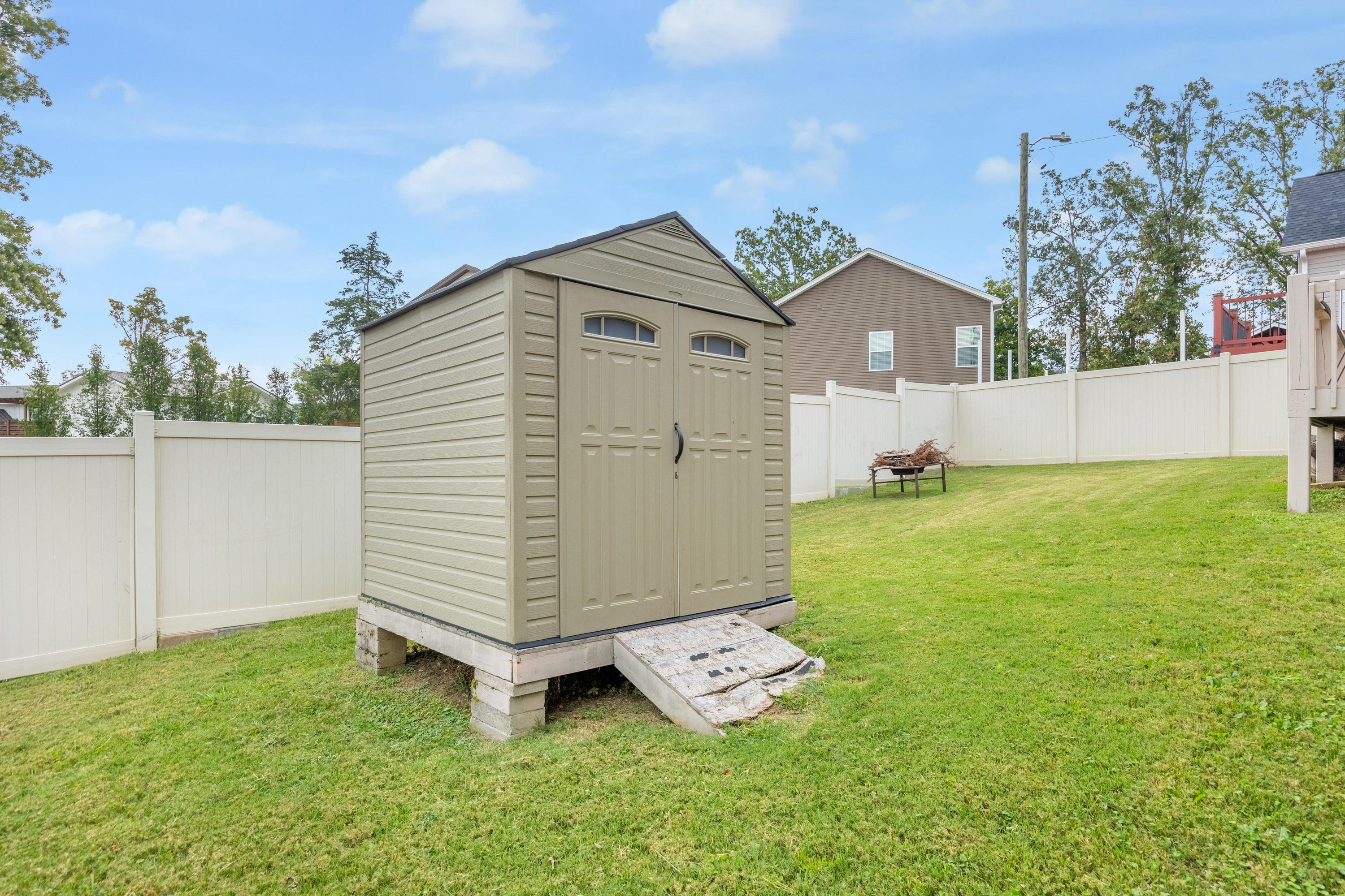 8671 Blanche Road Ooltewah, TN 37363 - Photo 37 of 39 Fenced-in Backyard