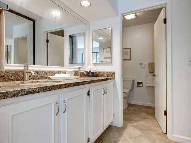 a house view with a seating space