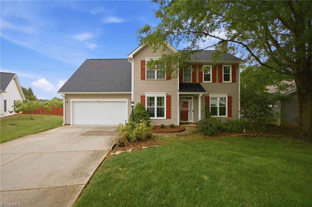 3659 Canopy Oak Court High Point, NC 27265 - Photo 1 of 42 Front view of the home. 4b/2.5b cul-de-sac lot