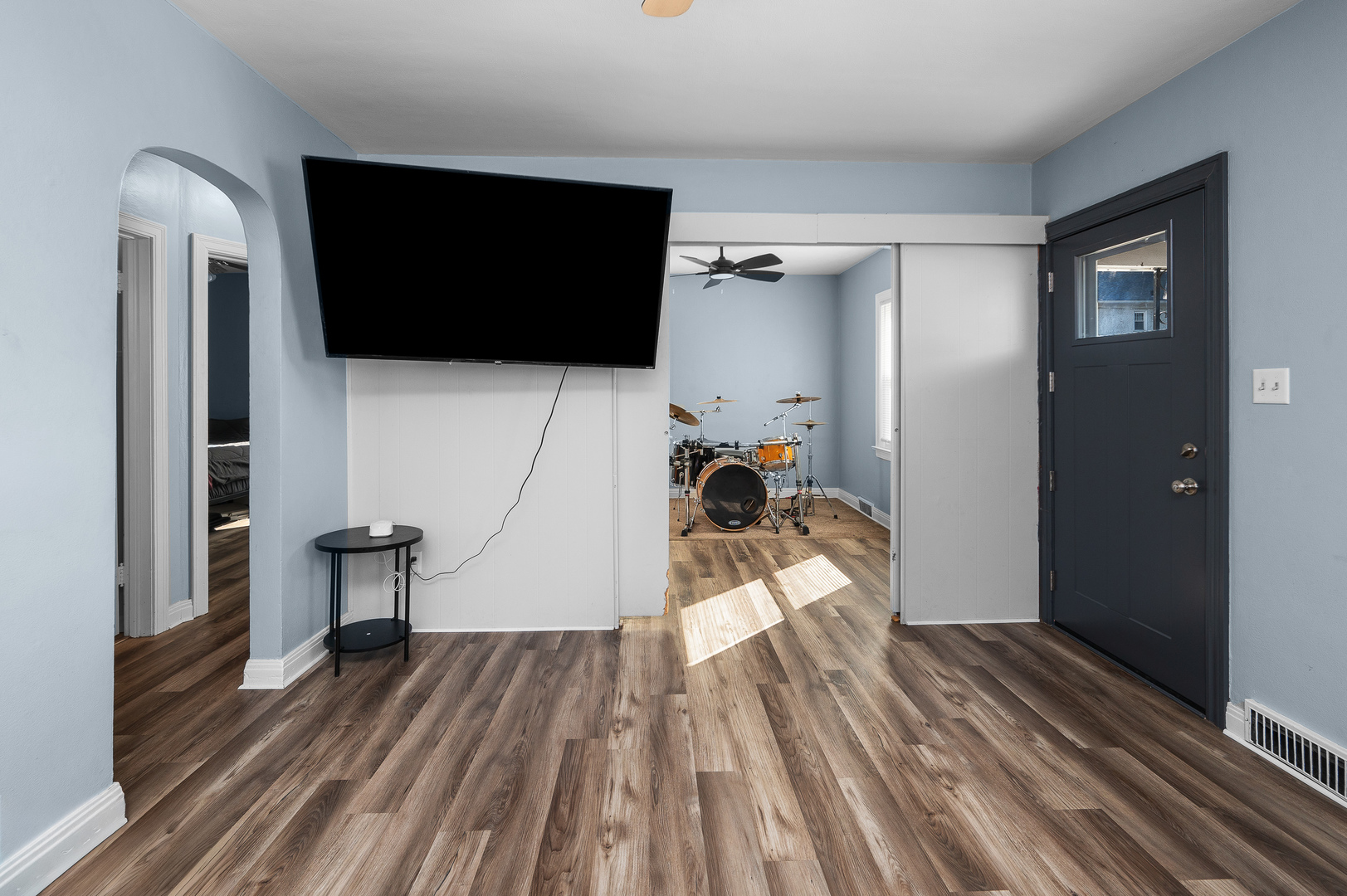 1619 20th Avenue Rock Island, IL 61201 - Photo 4 of 24 a view of a living room with a flat screen tv