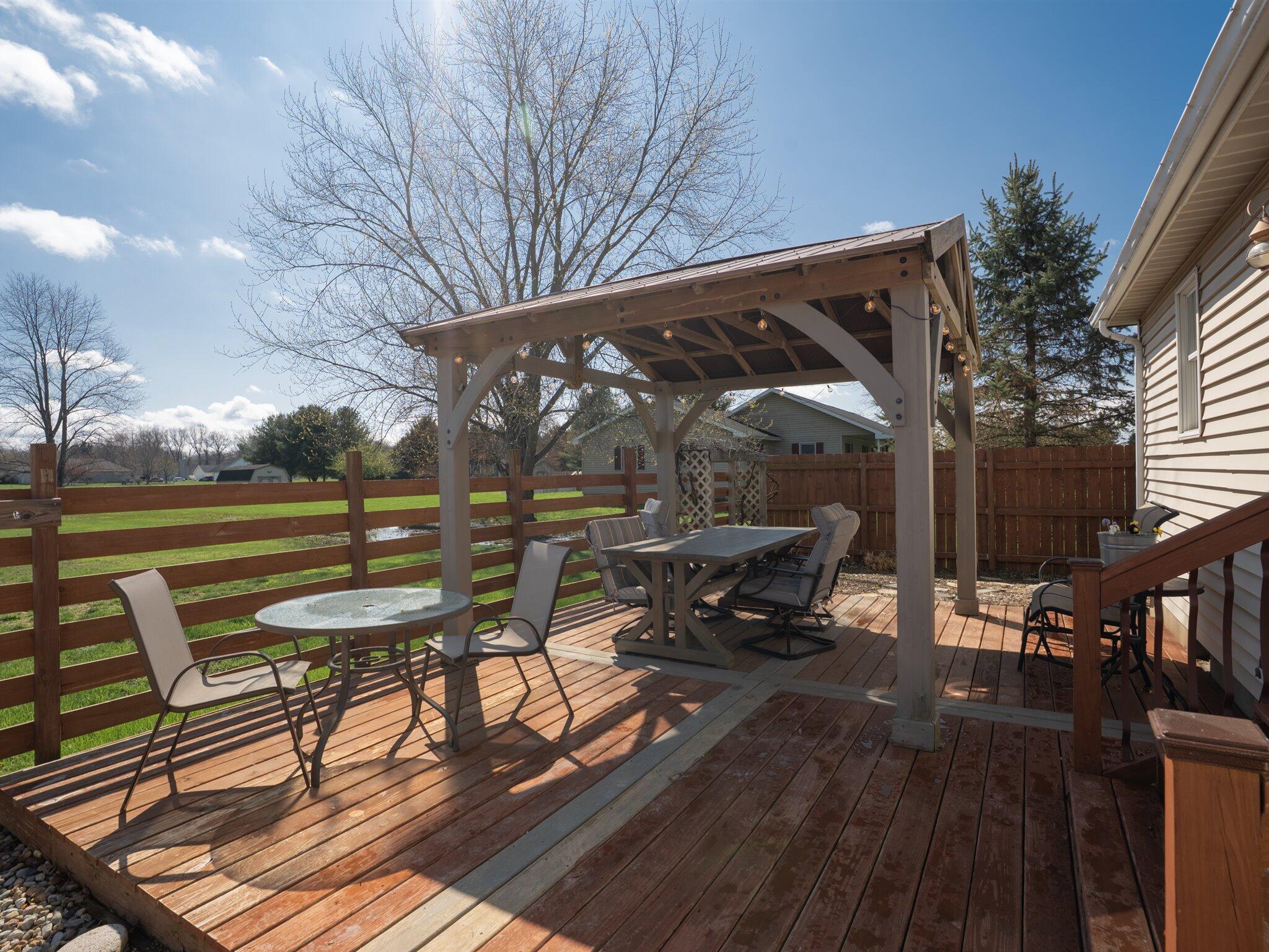 893 Pearson Road Chesterton, IN 46304 - Photo 24 of 30 a patio with table and chairs