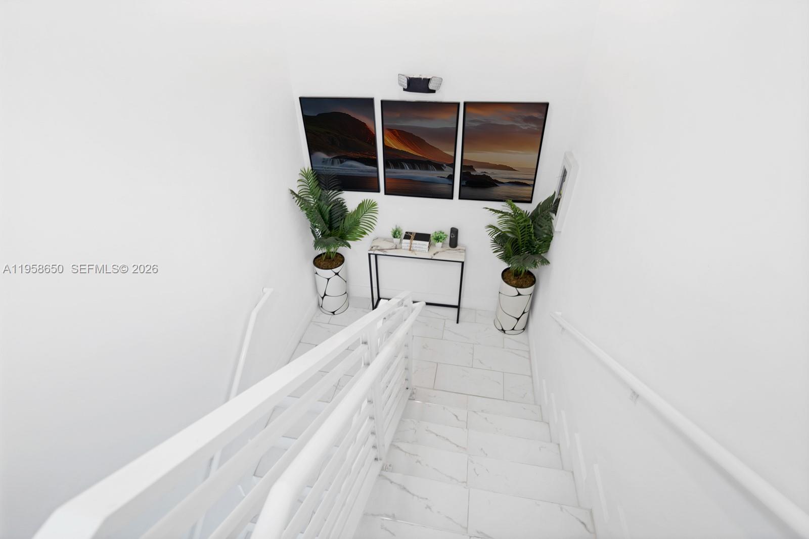 3909 Garden Avenue, Unit 4 Miami Beach, FL 33140 - Photo 21 of 29 a view of balcony with a potted plant