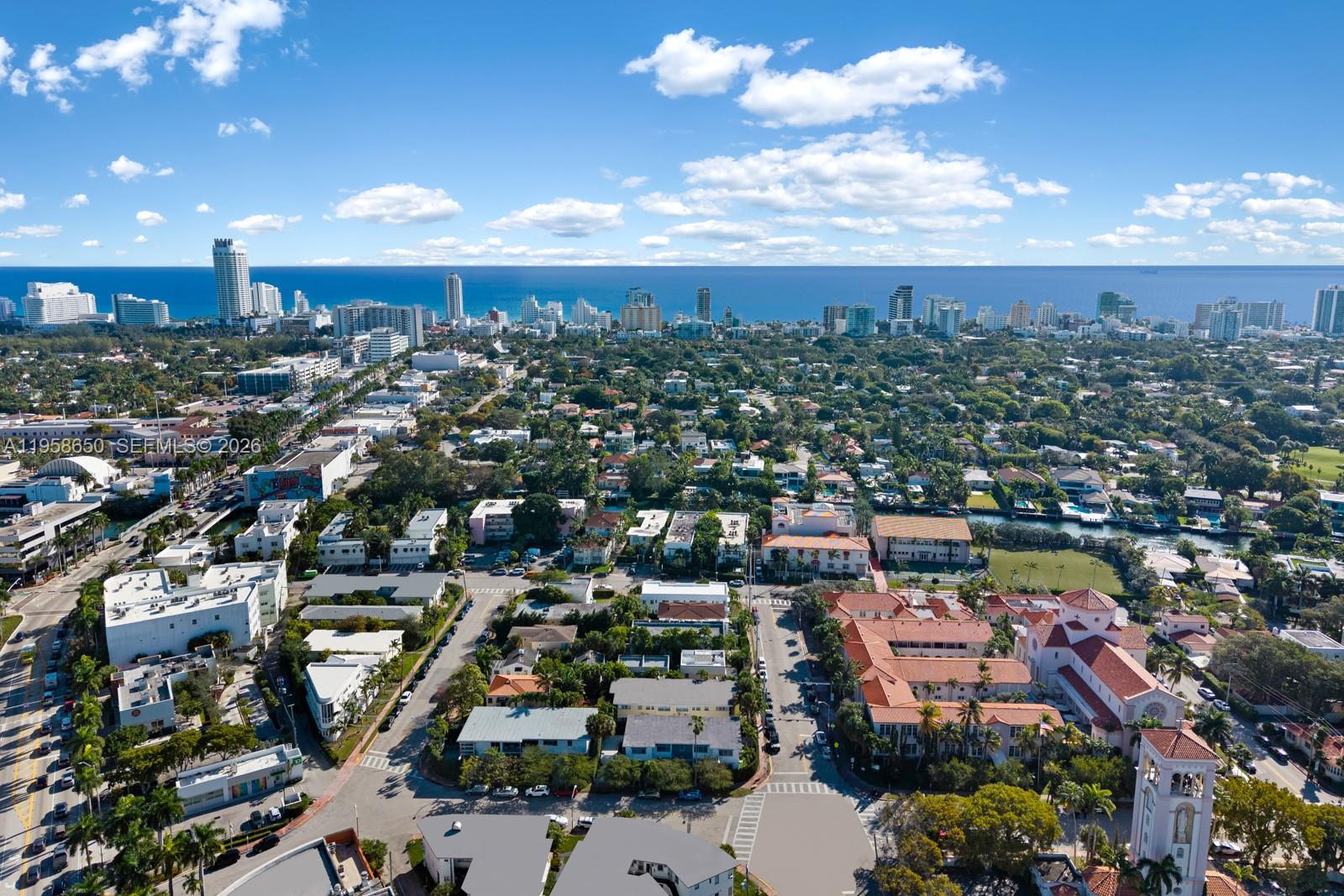 3909 Garden Avenue, Unit 4 Miami Beach, FL 33140 - Photo 26 of 29 an aerial view of a city