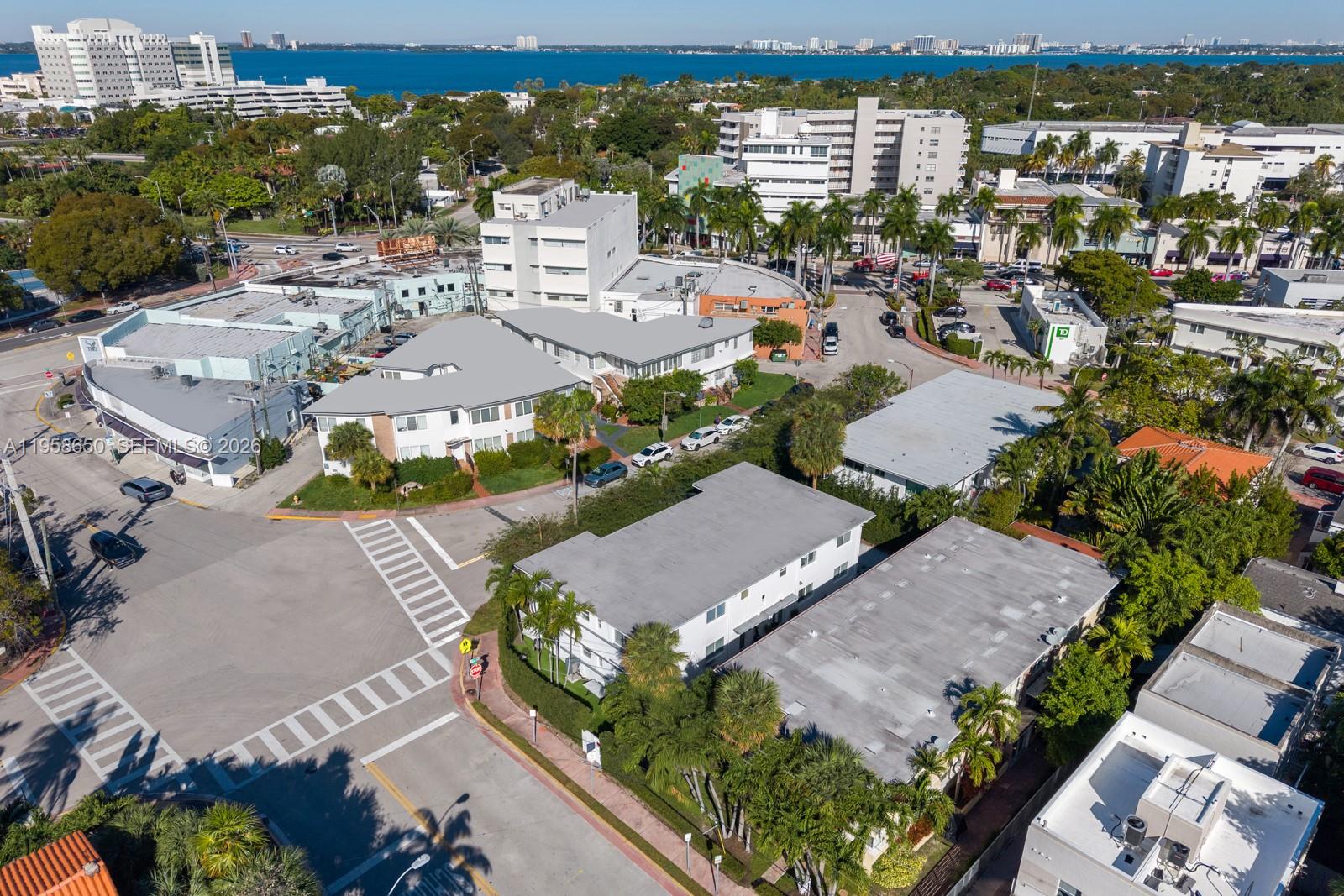 3909 Garden Avenue, Unit 4 Miami Beach, FL 33140 - Photo 29 of 29 an aerial view of residential houses with outdoor space